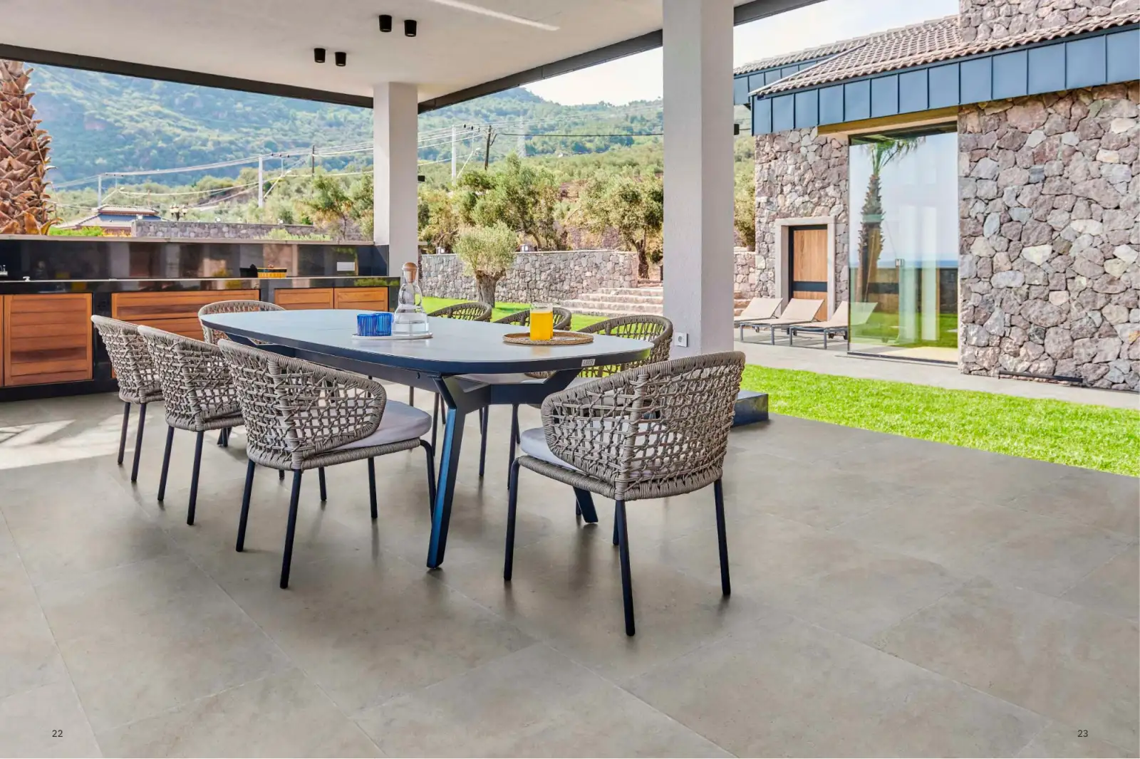 Travertin pas cher Floor Corso AVORIO pour vos r�novations ext�rieures sur Aubagne