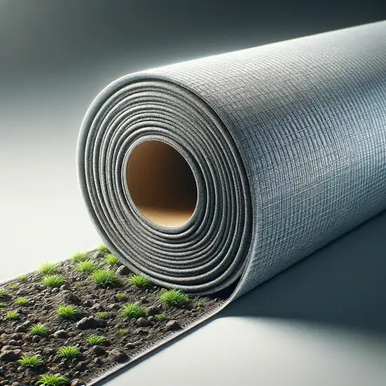 G�otextile �vitant la pousse de mauvaises herbes dans les jardins � Aubagne