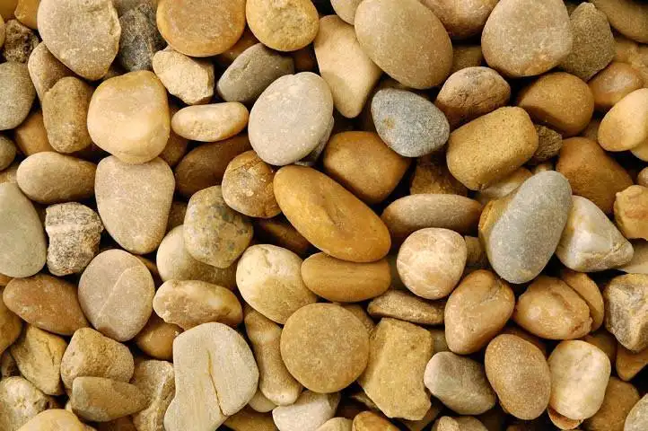 Gravier roul� jaune de Bellegarde en stock permanent en vrac ou big bag sur Aubagne