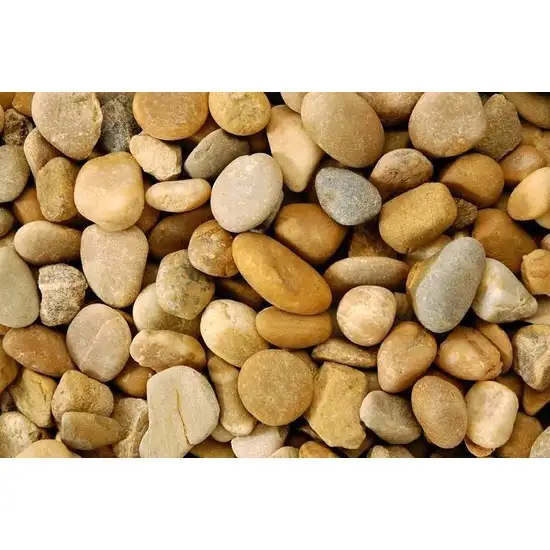 Gravier roul� jaune de Bellegarde en stock permanent en vrac ou big bag sur Aubagne