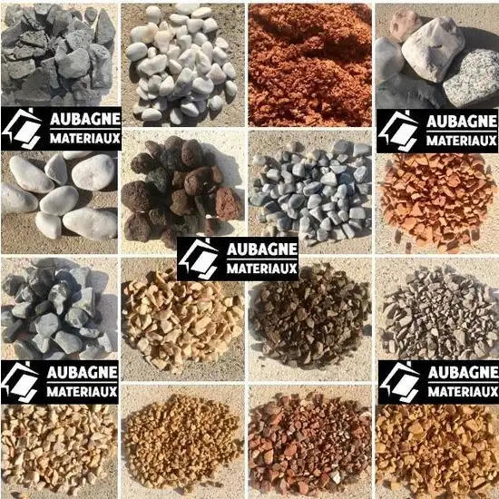 Gravier de d�coration pour votre ext�rieur avec service de livraison � Aubagne