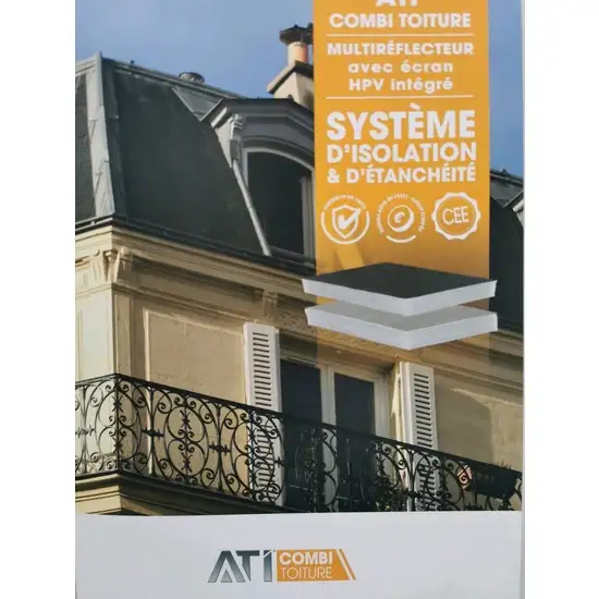Isolation mince pour toiture Combi Toiture ATI en stock et disponible à Aubagne et alentours