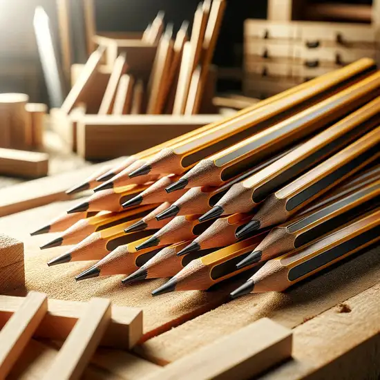 Crayons de charpentier 12 pi�ces TaliaPlast