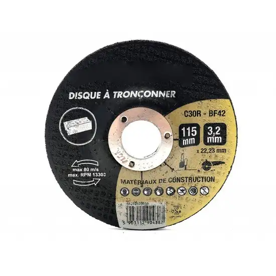 Disque � disqueuse disponible en magasin