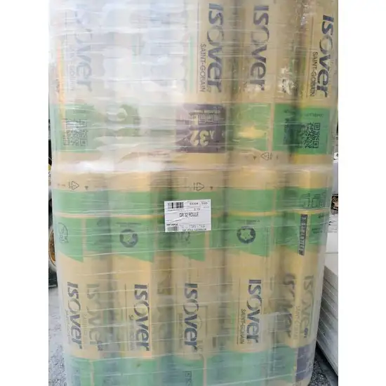 Laine de verre et isolant mince pour isolation thermique de l'habitat en stock et disponible sur Aubagne