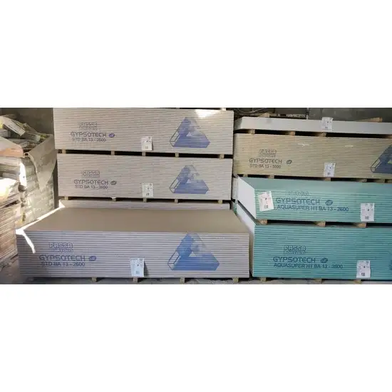 Placo hydrofuge ba13 gypsotech aquasuper sur Aubagne