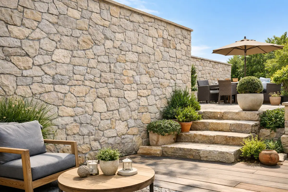 Am�nagement ext�rieur : cr�ez des ext�rieurs uniques avec  pierre opus incertum